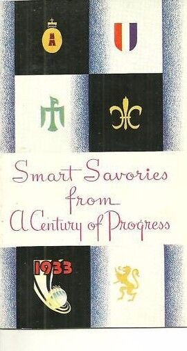 Sweet Savories from a Century of Progress 1933 Kraft Booklet