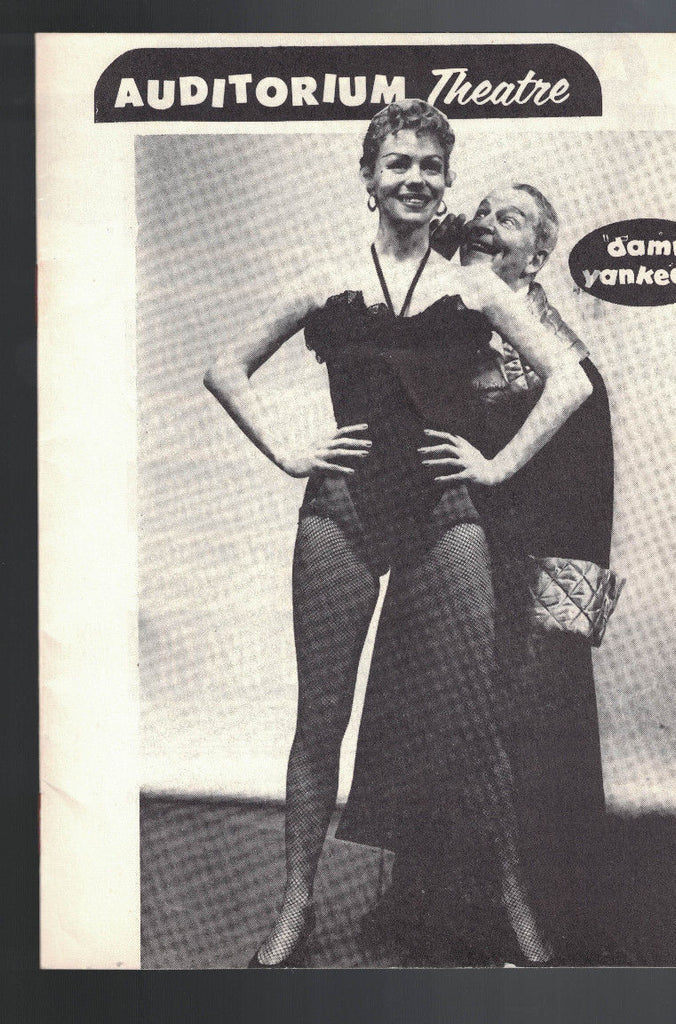 Damn Yankees Program The Auditorium Theater Rochester NY Bobby Clark