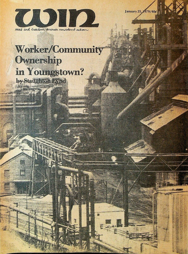 Win Magazine January 25 1979 Jo Nesbitt Youngstown Sheet and Tube Ohio