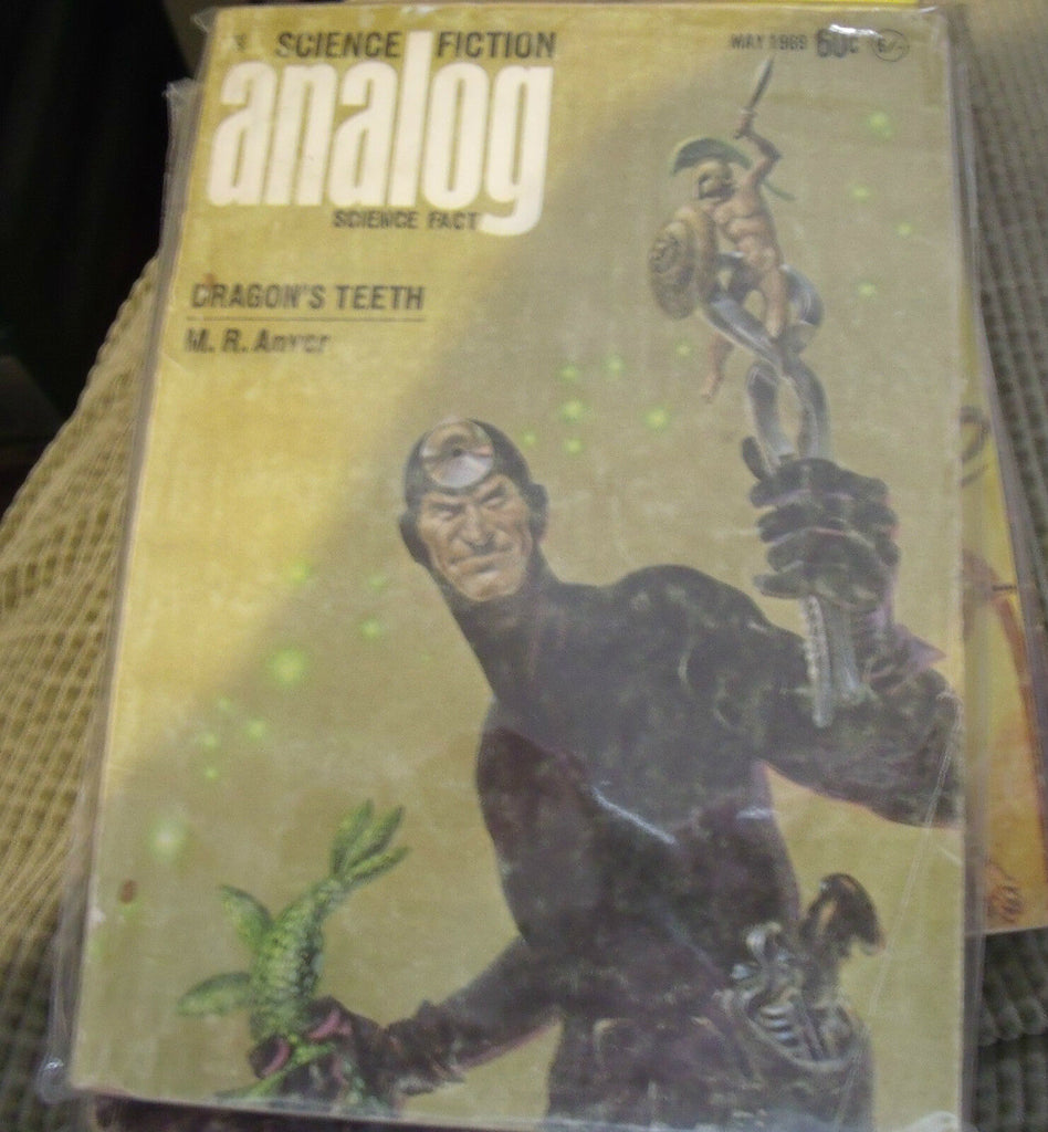Analog Science Fiction Magazine May 1969 Mack Reynolds MR Anver Ted Thomas