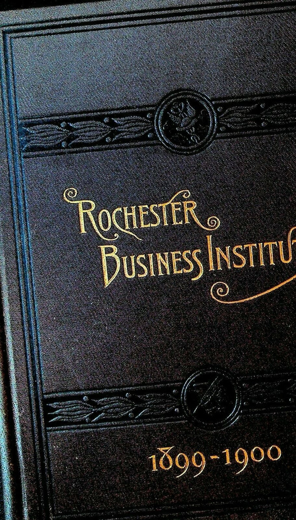 Rochester Business Institute 1899 1900 Circular & Catalogue Williams & Rogers NY
