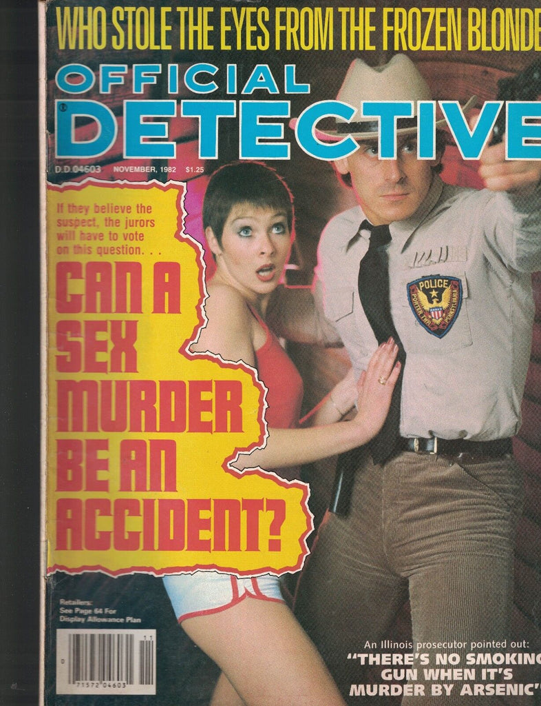 Official Detective Magazine November 1982 Nice Boys Gang Reginald Southwell