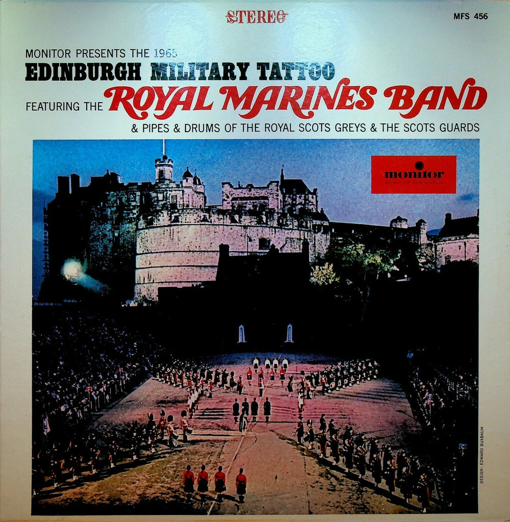 Edinburgh Military Tattoo Royal Marines Band 1965 Pipes Drums Royal Scots Greys