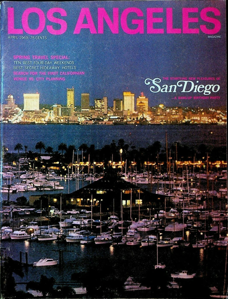 Los Angeles Magazine April 1969 San Diego Barbara Wilkins Fashion
