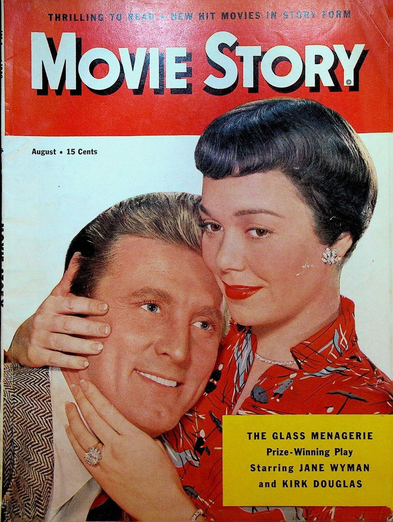 Movie Story Magazine August 1950 Jane Wyman Kirk Douglas Cesar Romero
