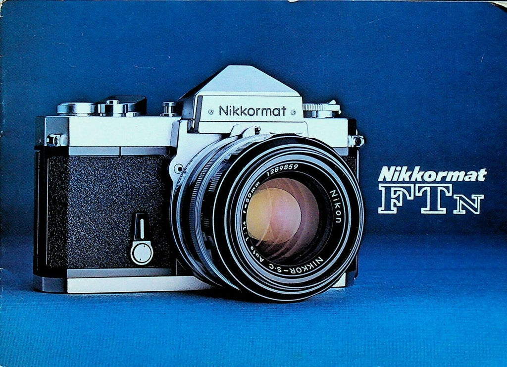 Nikkormat FTN Nikon Camera Instructions