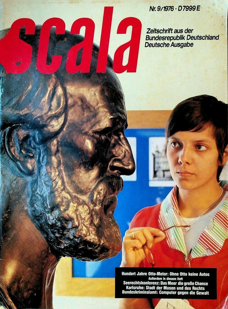 Scala Magazine September 1976 Nickolaus Otto Autos Puppets