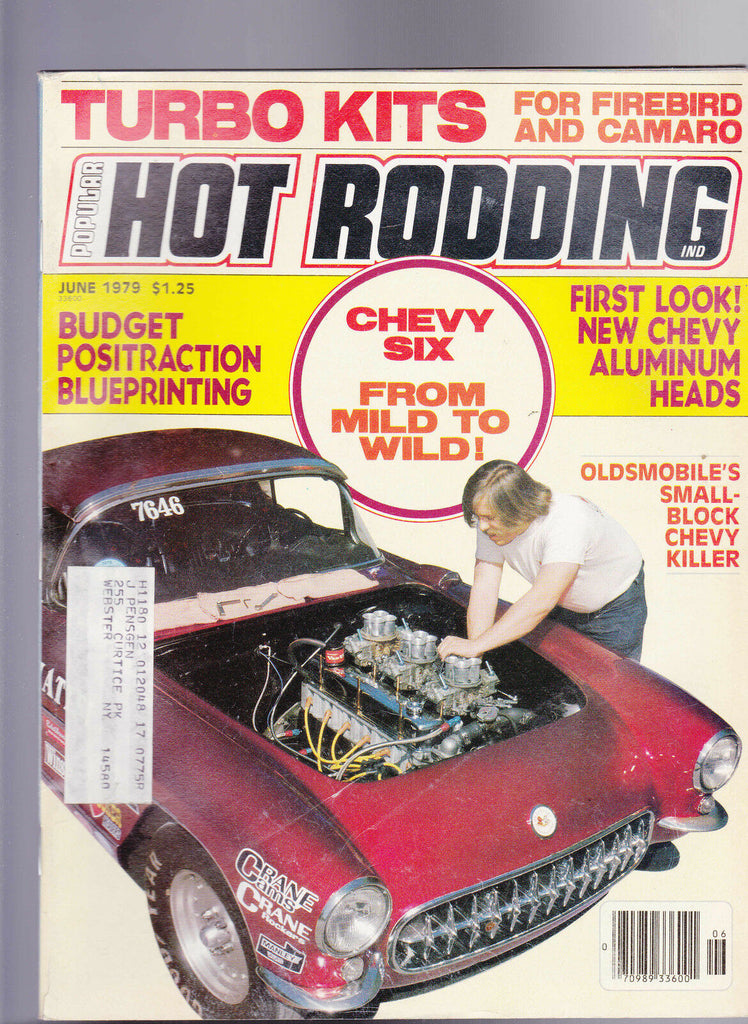 Popular Hot Rodding Magazine Chevy Aluminum Heads June 1979 FREE US S/H