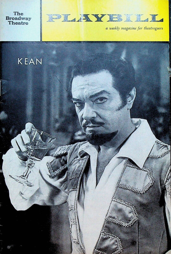 Kean Playbill January 1 1962 Alfred Drake Joan Weldon Lee Venora Oliver Gray