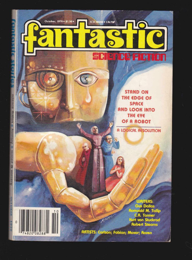 Fantastic Stories Magazine October 1979 CR Tanner Gus Dallas Robert Stearns