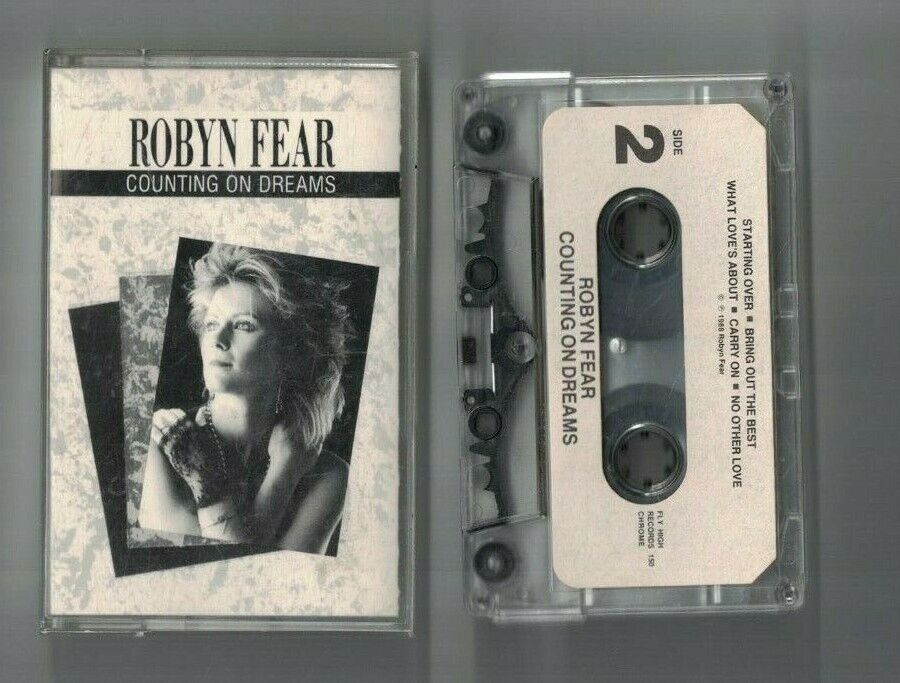 Robyn Fear Counting on Dreams Cassette 1988