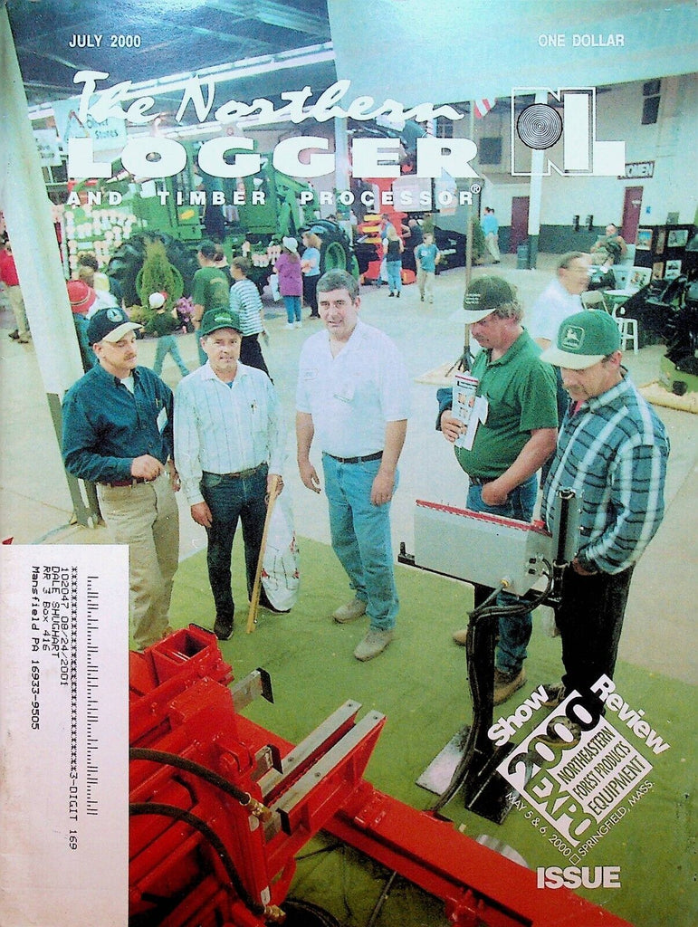 The Northern Logger & Timber Processor Magazine July 2000 Springfield Expo
