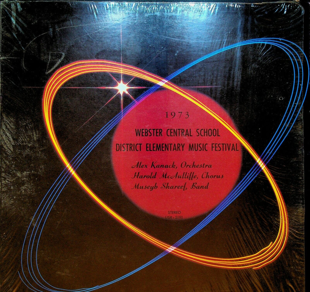 Webster NY Central School District Elementary Music Festival Vinyl Record 1973