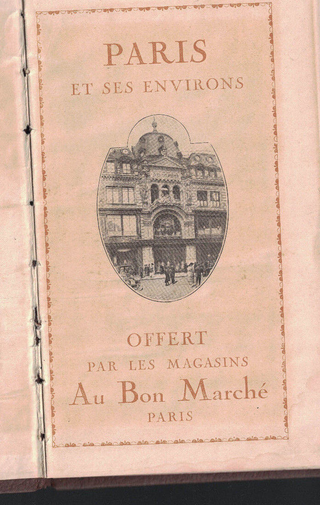 Paris et sus Environs (Offert par les Magasins) Paris France HC 1900s