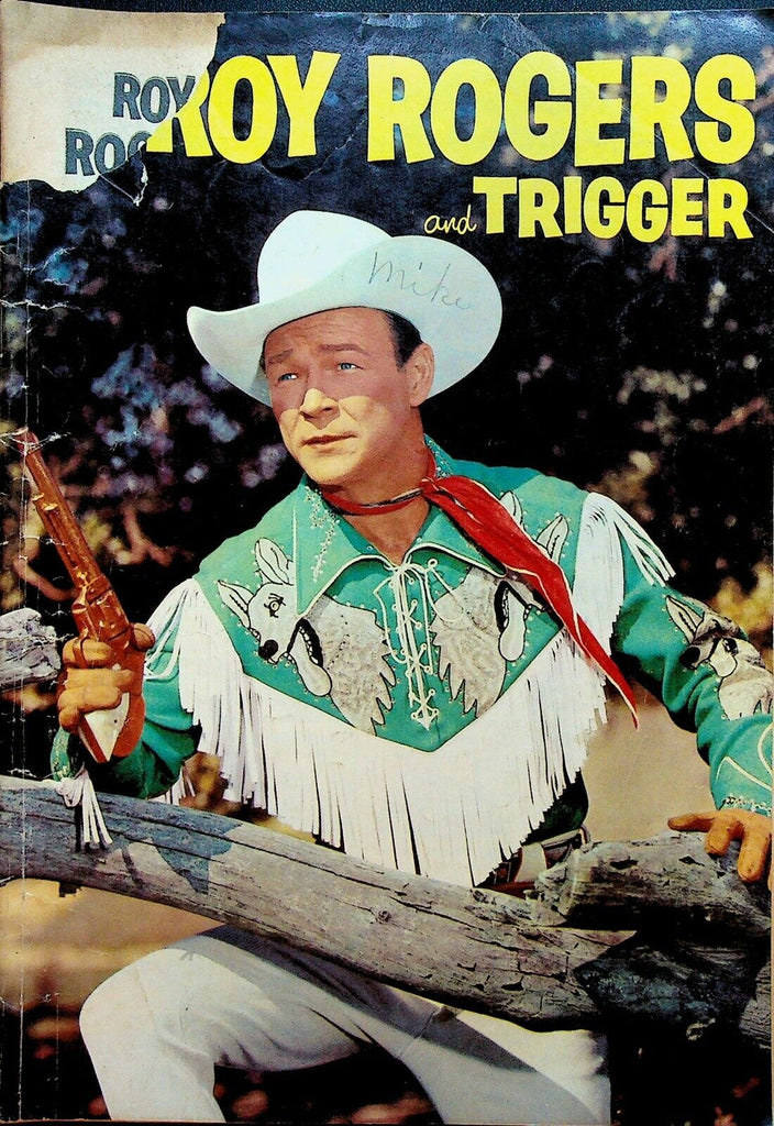 Roy Rogers & Trigger 108 Dell Comics 1956 Photo Cover