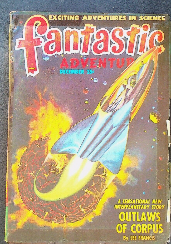 Fantastic Adventures Pulp December 1948 Berkeley Livingston Richard S Shaver