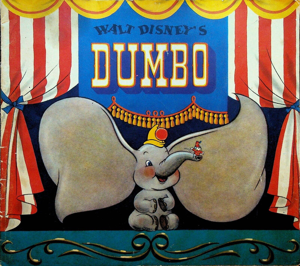 Walt Disney's Dumbo 1941 Movie Edition Promotional Book