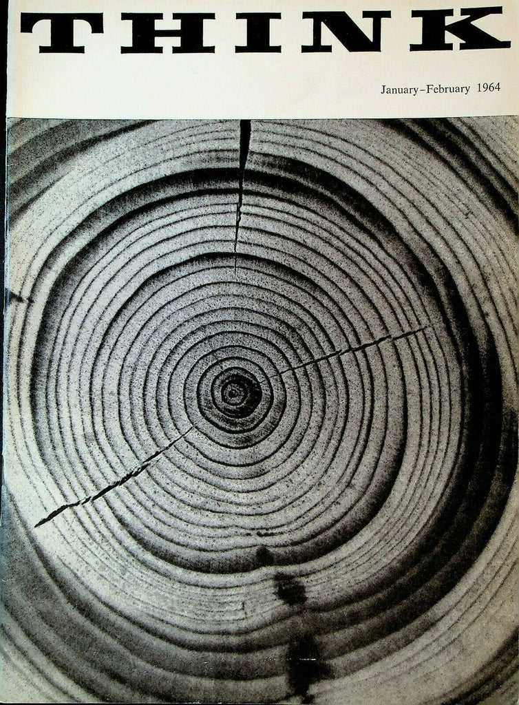 Think IBM Magazine January 1964 China Mao Tse-tung Rabbi Heschel Khrushchev