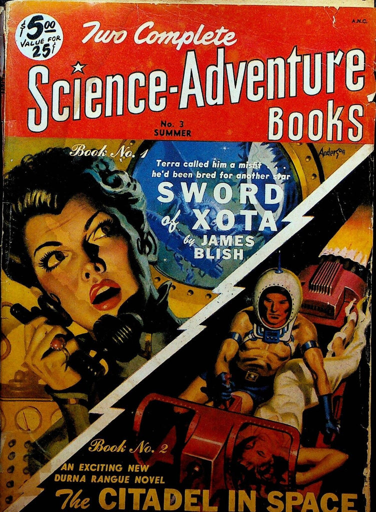 Two Complete Science Adventure Books Pulp #3 Summer 1951 James Blish