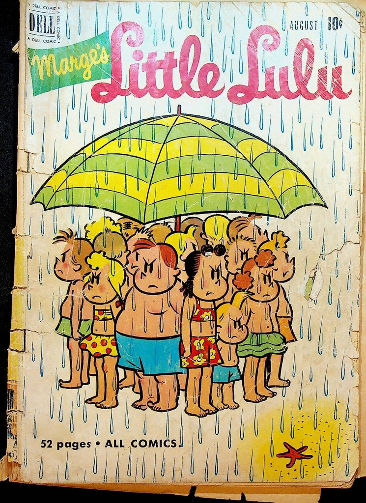Marge's Little Lulu 38 Dell Comics 1951 Beach Umbrella Tubby