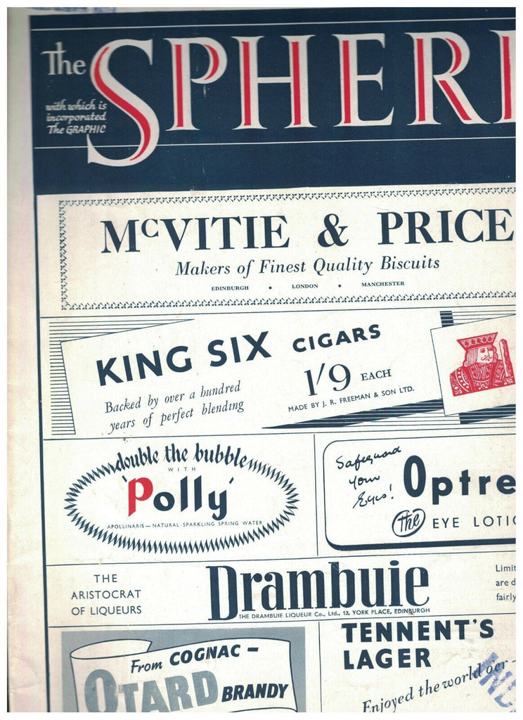 The Sphere July 19 1952 Dr Walter Linse Kidnapping Korean War Ship CD Howe
