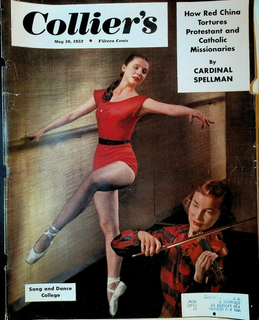 Collier's Magazine May 10 1952 China Julliard School Anton Bruehl