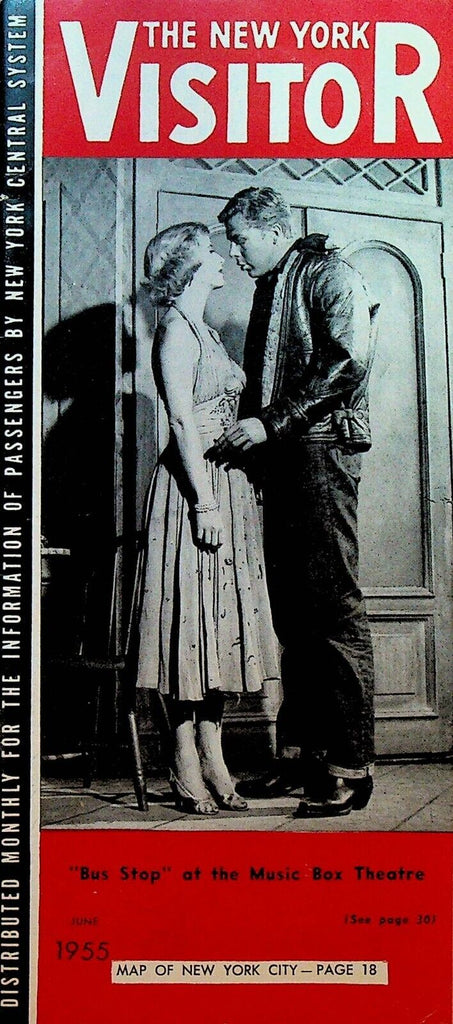 The New York Visitor June 1955 Kim Stanley Bus Stop Belmont Stakes