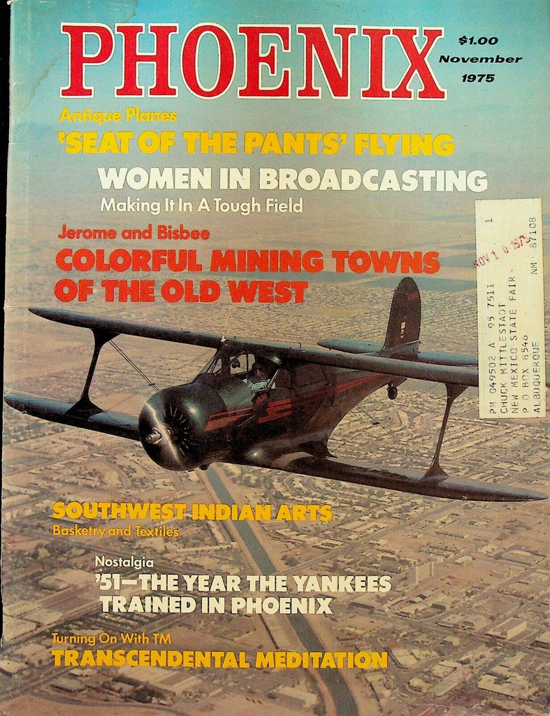 Phoenix November 1975 New York Yankees Yogi Berra TM Transcendental Meditation