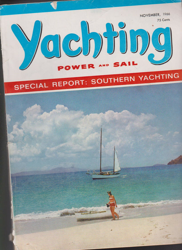 Yachting Magazine Southern Yachting November 1966 Free US S/H