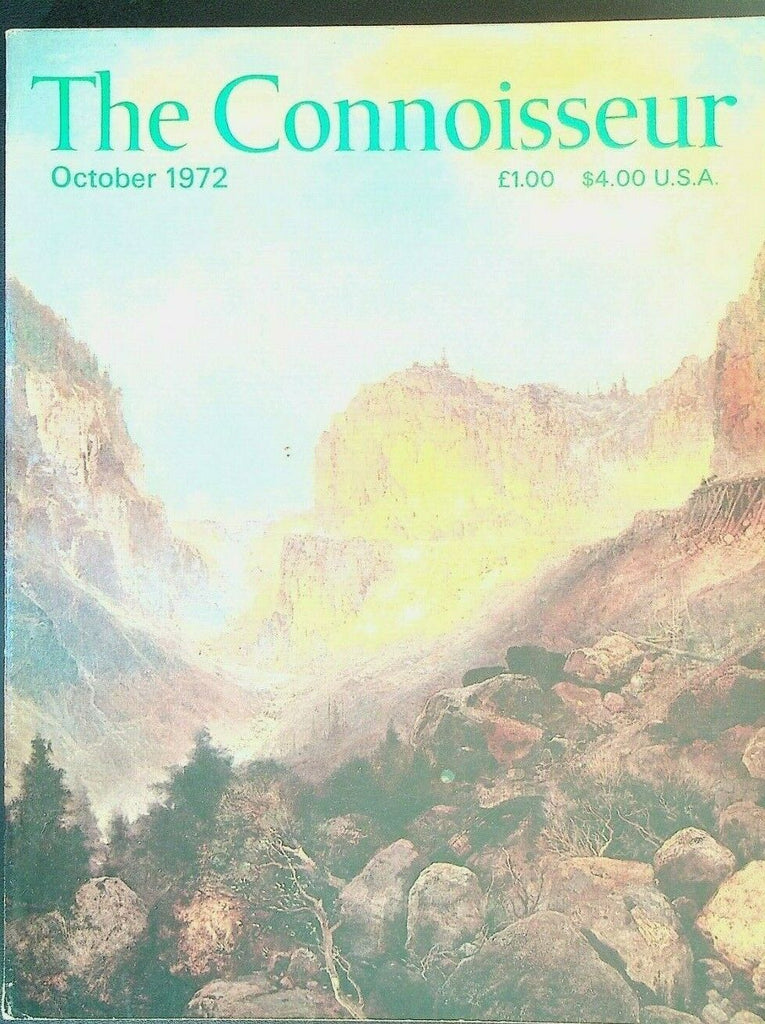 Connoisseur Magazine October 1972 Eton College CRW Nevinson Sabina Ausenwerth