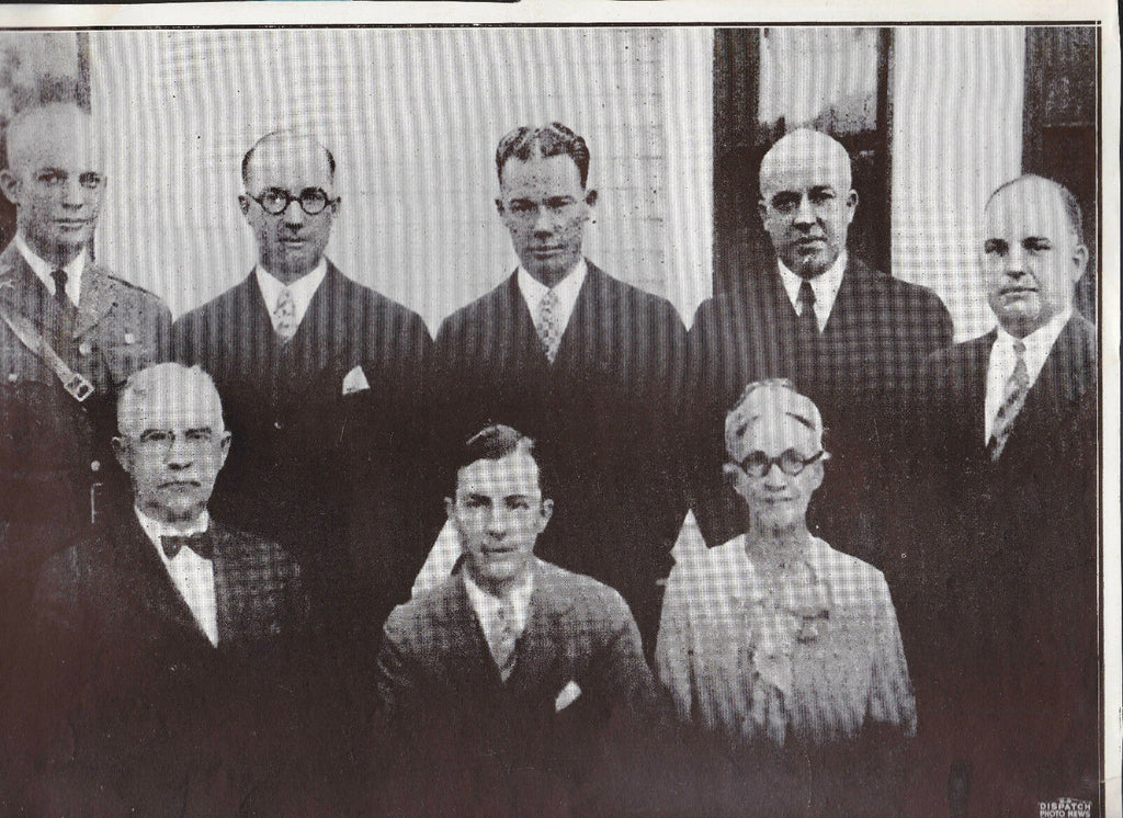 General Eisenhower & Family in 1926 WWII Dispatch Photo News Service  Ike