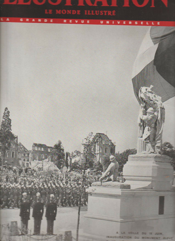 France Illustration June 17 1950 Inauguration Monument Eleve Saint-Cyriens