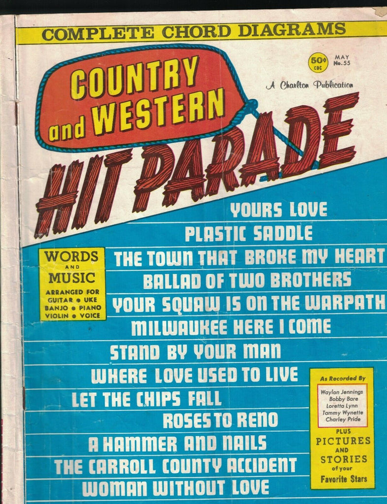 Country & Western Hit Parade #55 May 1969 Dottie West Don Gibson Jim Ed Brown