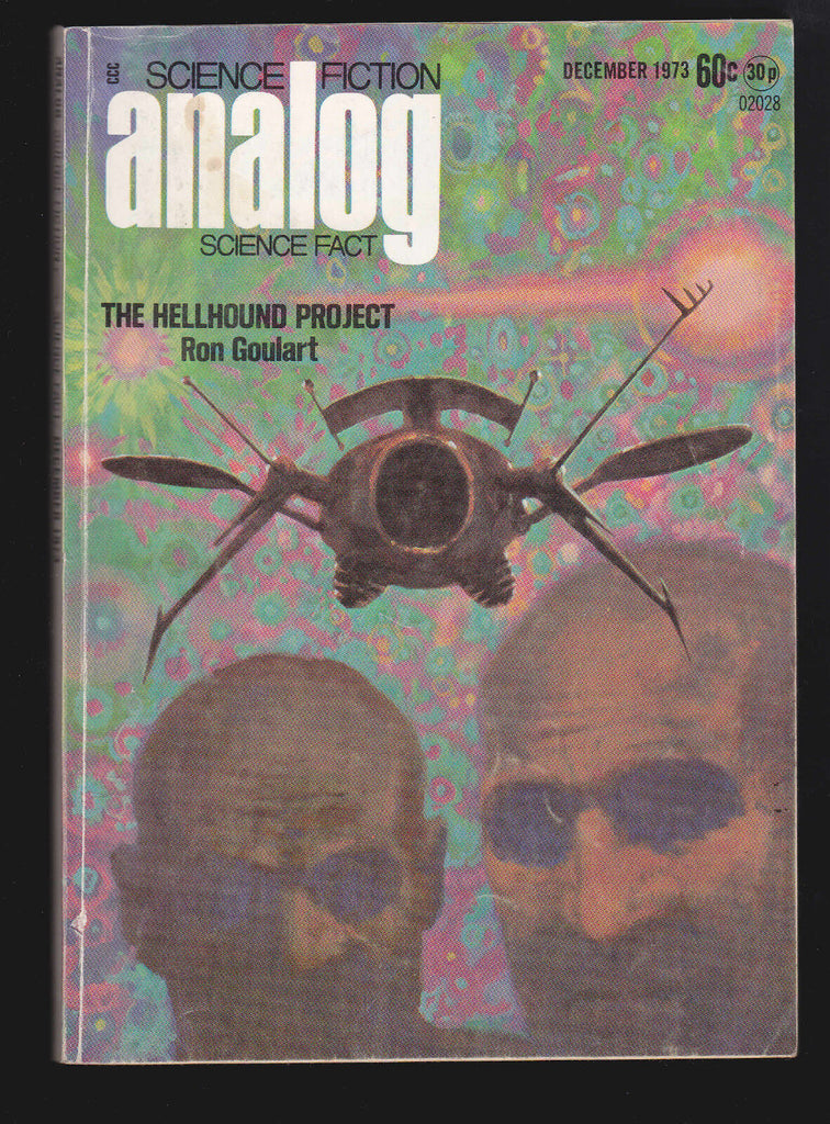 Analog Magazine December 1973 Ron Goulart Ronald Cain Stanley Schmidt