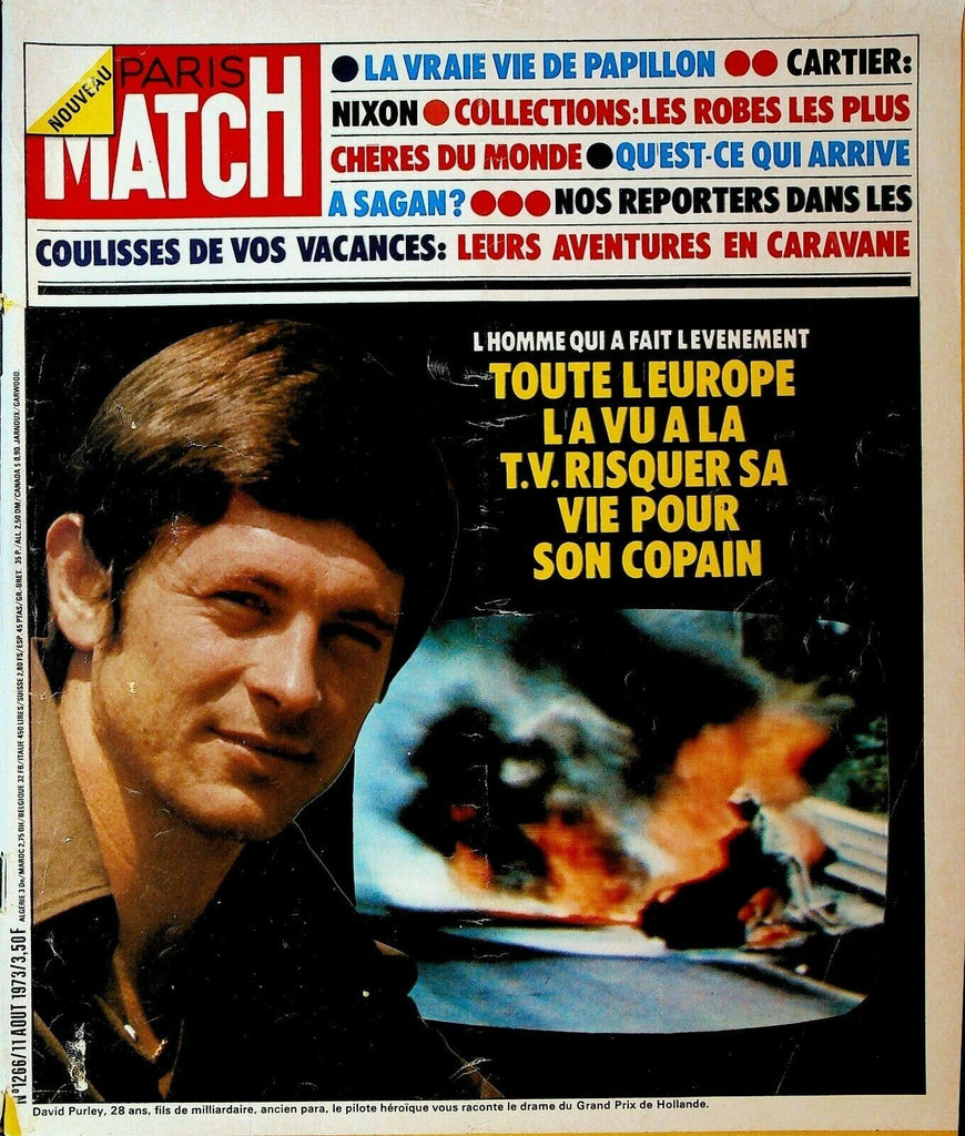 Paris Match August 11 1973 Skylab Richard Nixon Watergate Francois Chalais