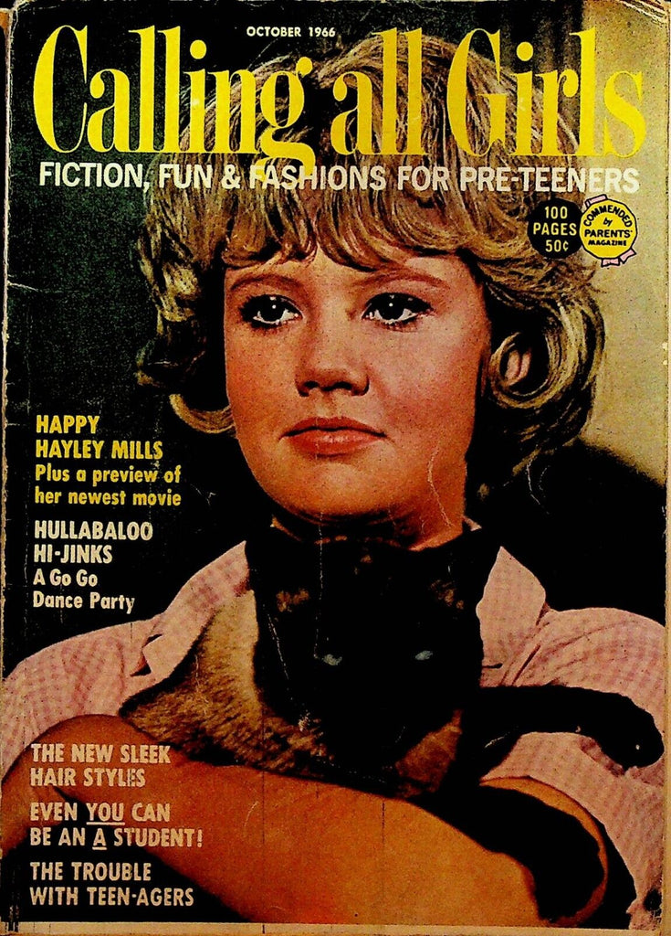 Calling All Girls October 1966 Hayley Mills Joe Piro Dance Steps