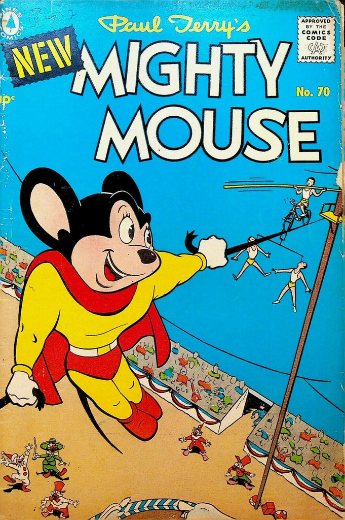 Paul Terry's Mighty Mouse 70 1956 Pines Circus Acrobat