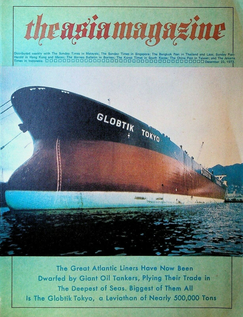 The Asia Magazine December 23 1973 Taiwan Taroko Gorge Nuristanis