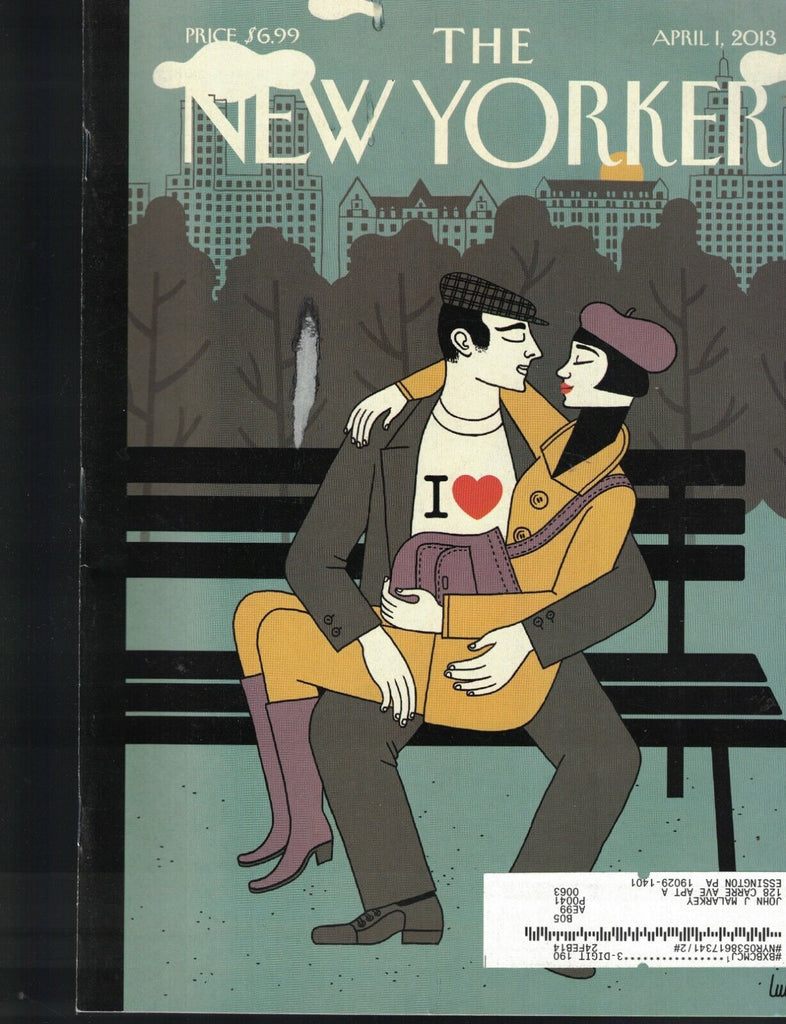 New Yorker Magazine April 1 2013 Roald Dahl John Kiriakou Luci Gutierrez