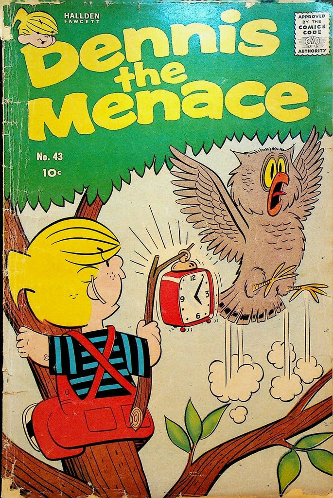 Dennis the Menace 43 1960 Owl Alarm Clock Hallden