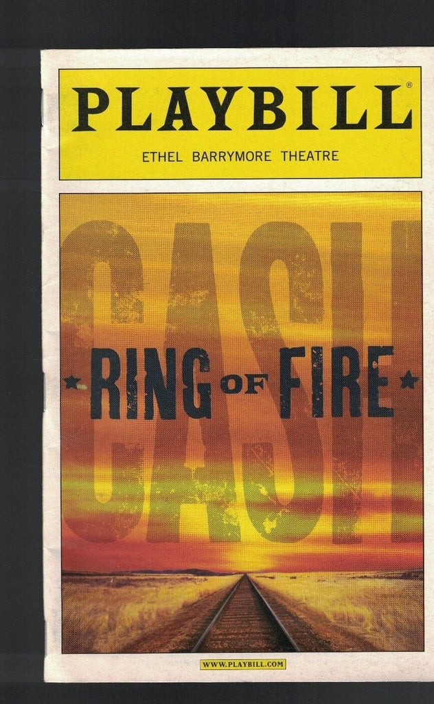 Ring of Fire Playbill March 2006 The Johnny Cash Musical Show