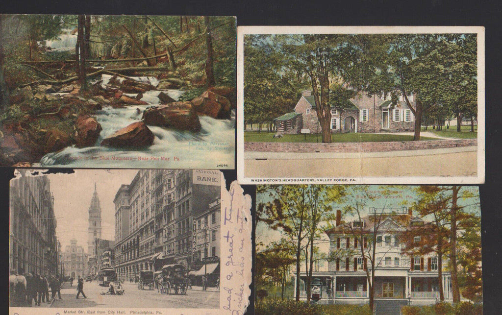 Pennsylvania Postcard Lot of 10 1910s Delaware Water Gap