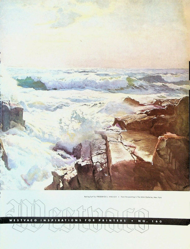 Westvaco Inspirations for Printers Magazine 160 1946 Frederick J Waugh