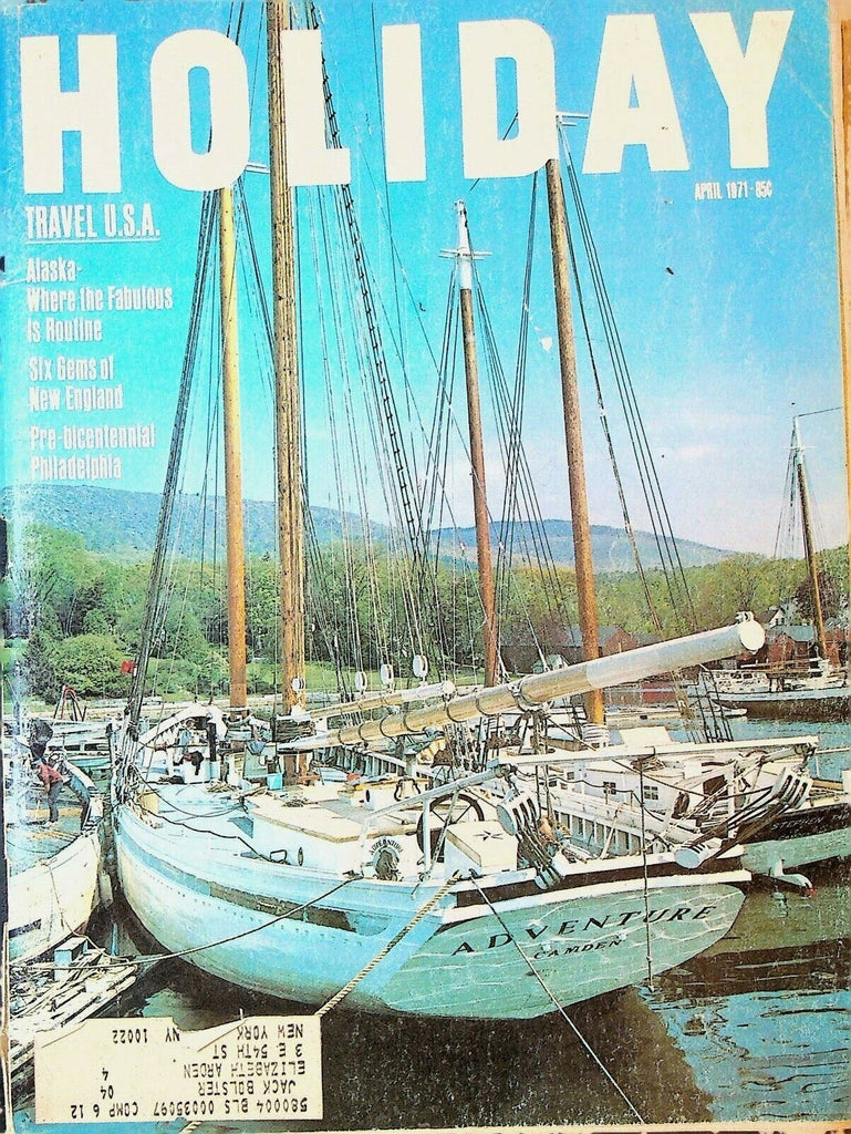 Holiday Magazine April 1971 Pennsylvania Dutch Amish Philadelphia New England