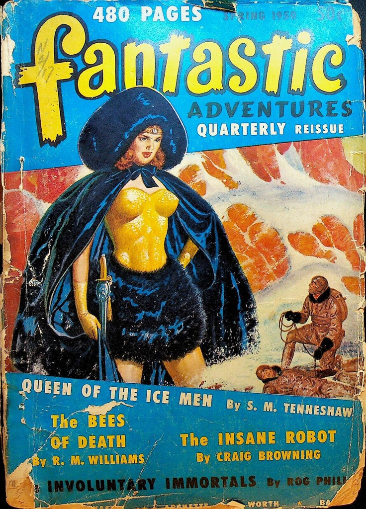 Fantastic Adventures Quarterly Pulp Spring 1950 Craig Browning Rog Phillips