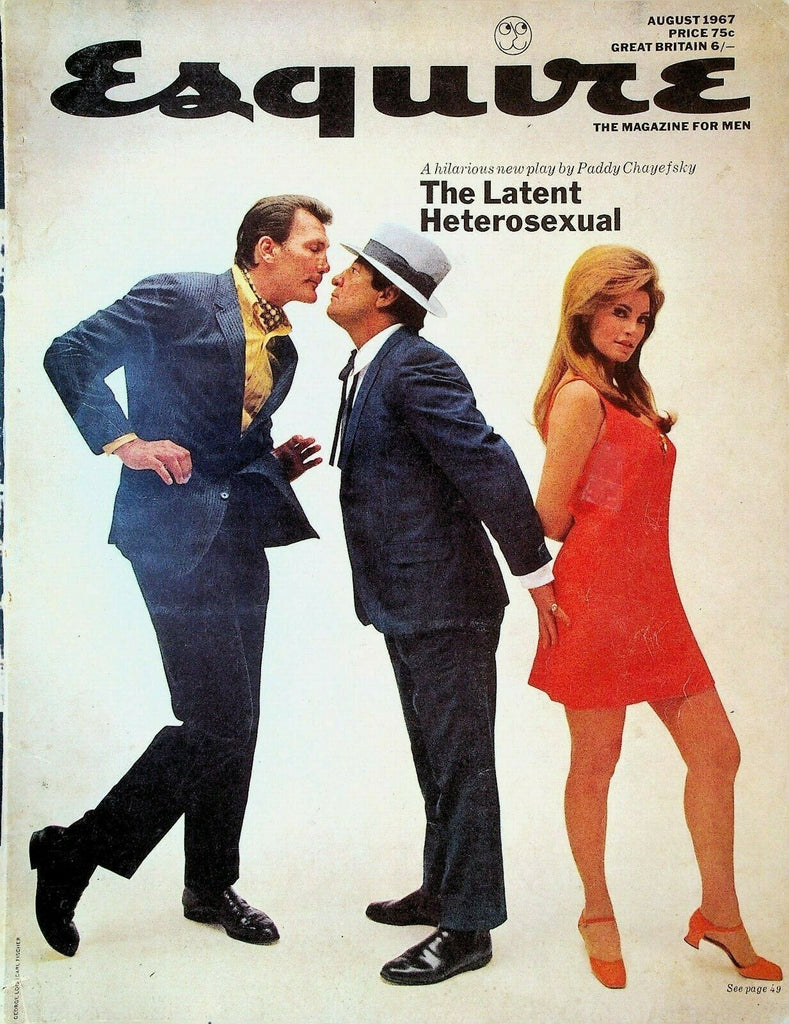 Esquire Magazine August 1967 Dick Gregory Warren Beatty Barbara Parkins