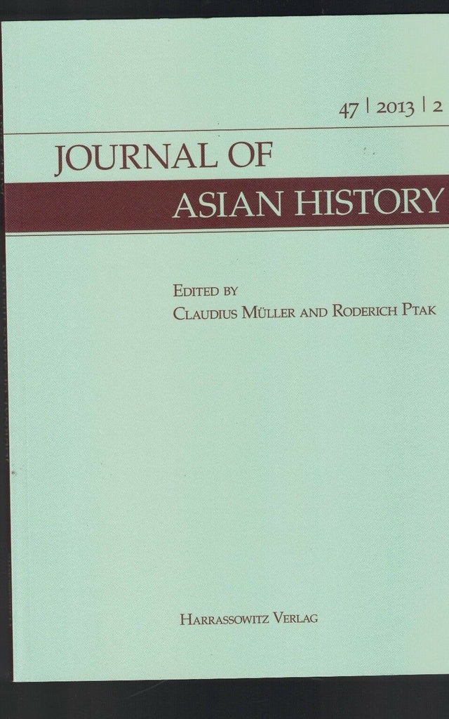 Journal of Asian History 2013 China Maritime Frontier in the 17th Century
