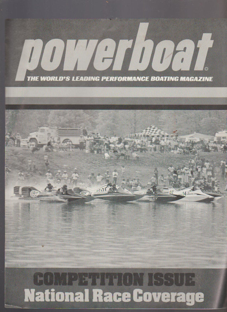 Super-Trapp System Ad Brochure Powerboat 1970s National Race Coverage