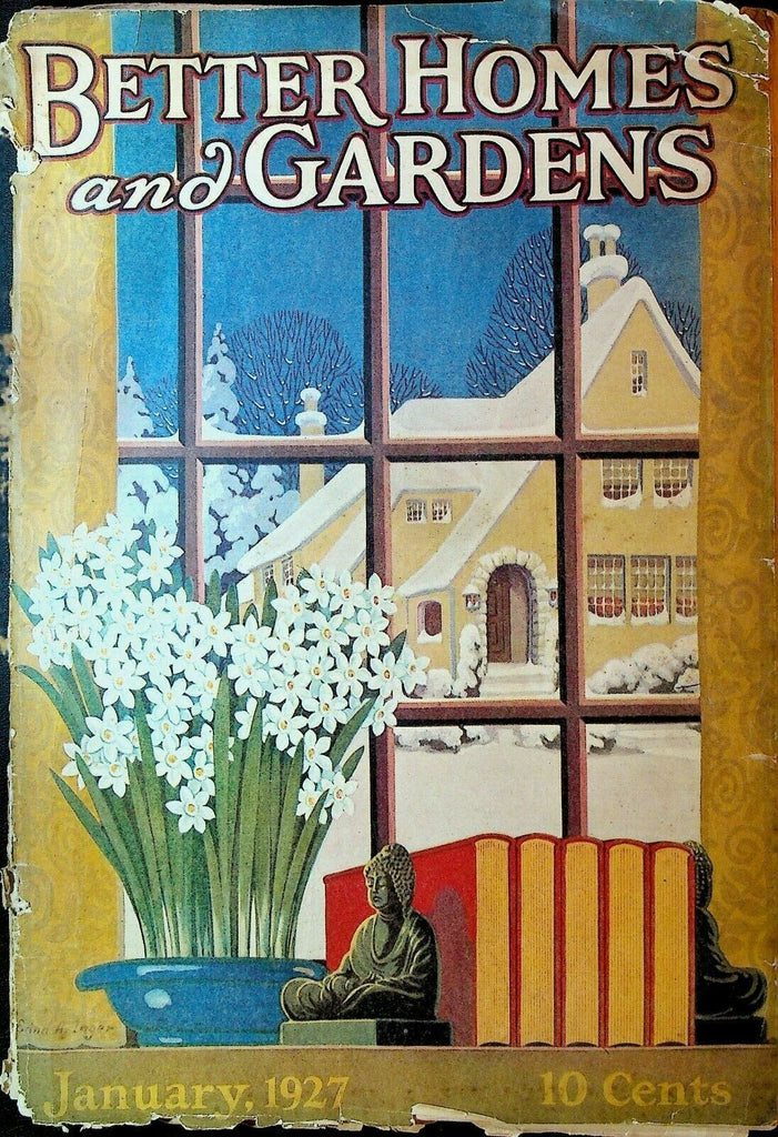 Better Homes and Gardens Magazine January 1927 Edna A Inger Mark Twain