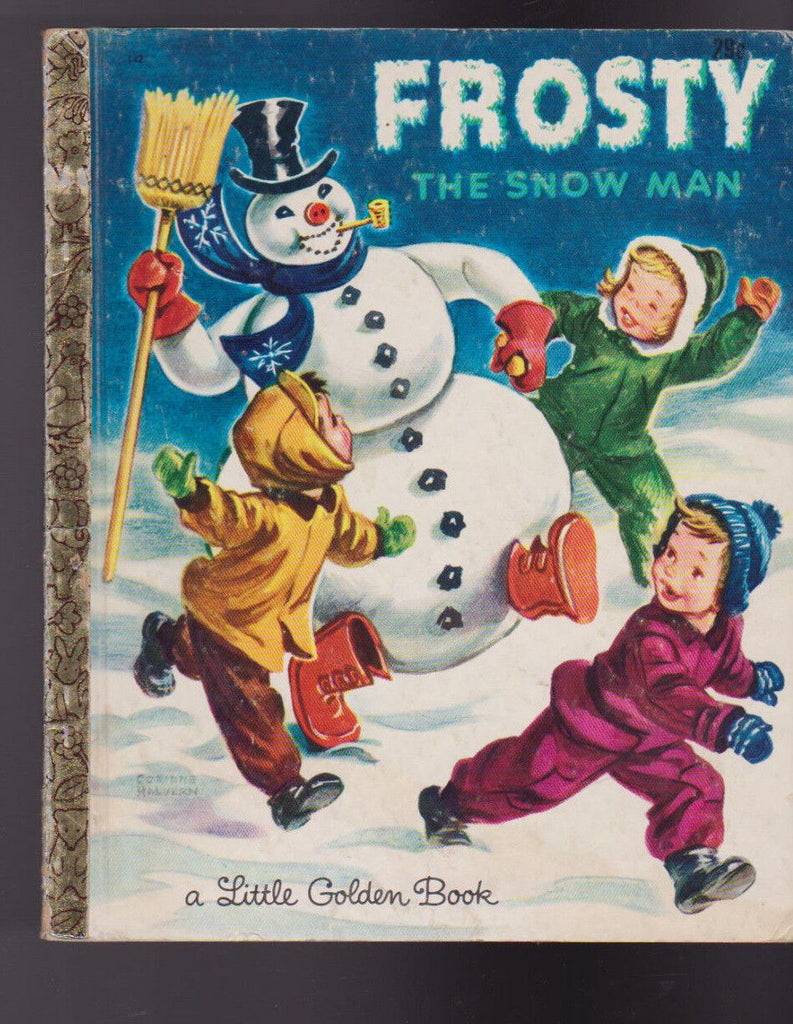 Frosty the Snowman Little Golden Book 13th Print Corinne Malvern
